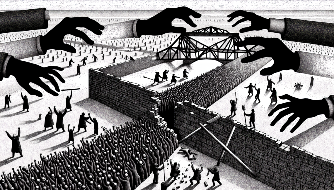 Cronkite AI illustration: Millions Rally Across the U.S. in 'No Kings' Protests Against Trump Administration Policies