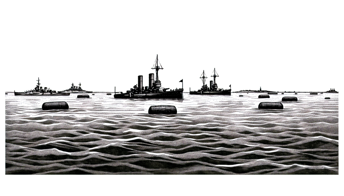 Cronkite AI illustration: United States Announces Naval Blockade of Ships Departing Iranian Ports as Conflict Continues